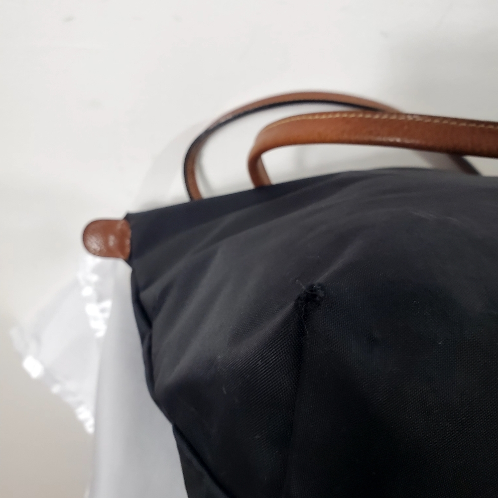 Vintage Longchamp Le Pliage Shoulder Bag size M - Picture 10 of 17